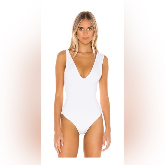 NWT Free People Body Keep It Slick Bodysuit in Rose , size XS - Picture 9 of 9